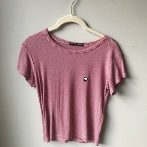Brandy Melville Tee w Alien Embellishment
